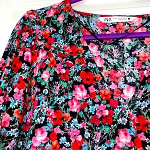 Floral Zara maxi dress